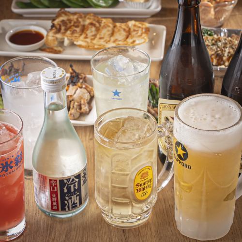 日曜日限定で12:00~昼飲みできます★メガもご用意!