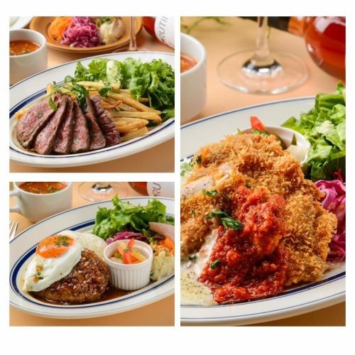 [Lunch limited plate] Comes with 5 types of side dishes, salad, and soup