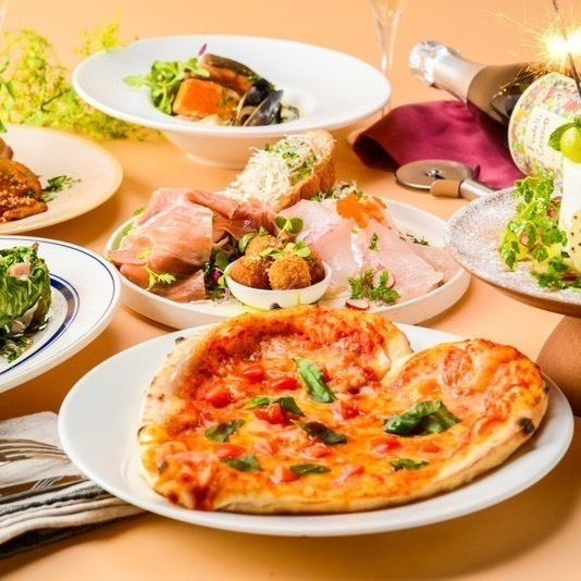 Comes with 5 great benefits! ◆ Perfect for girls' nights and birthdays! 【Anniversary & Birthday Course】 10 dishes in total ◆