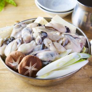 牡蠣屋の牡蠣鍋 一人前