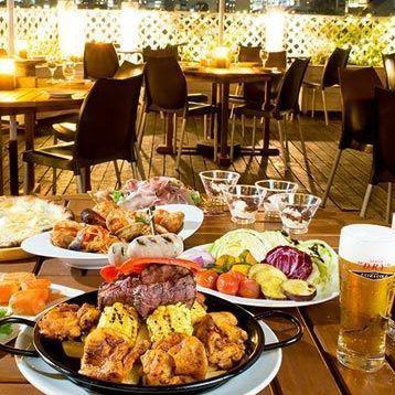 ビアガーデンBBQ開催中♪