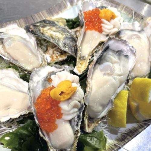 一年中新鮮な牡蠣がある◎