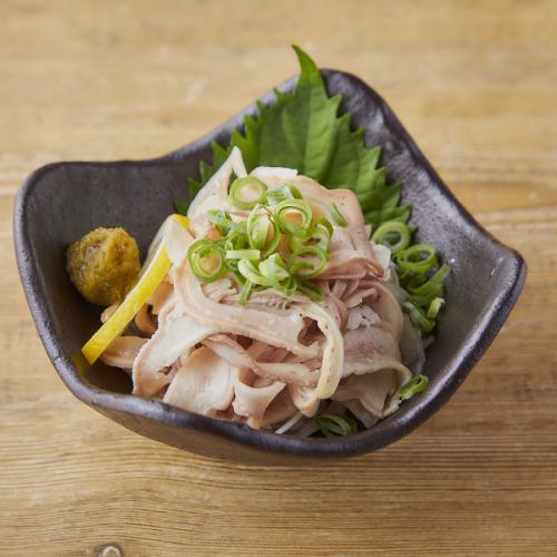 Vinegared offal with ponzu sauce
