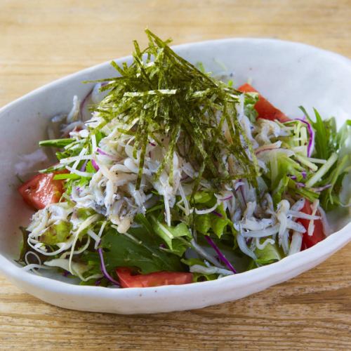 Whitebait and Choregi Salad