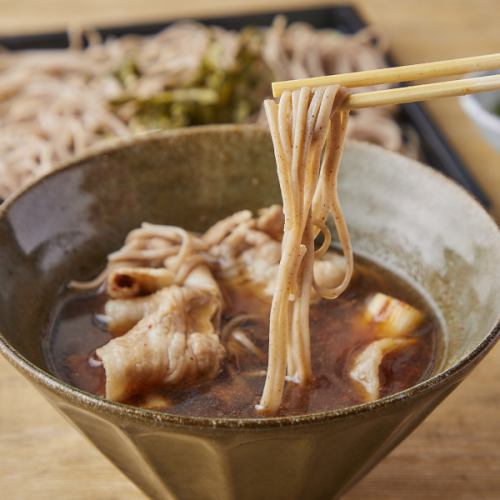 Itoshima pork nanban dipping soba