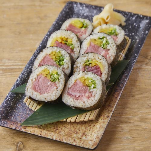 Almost fatty taku roll