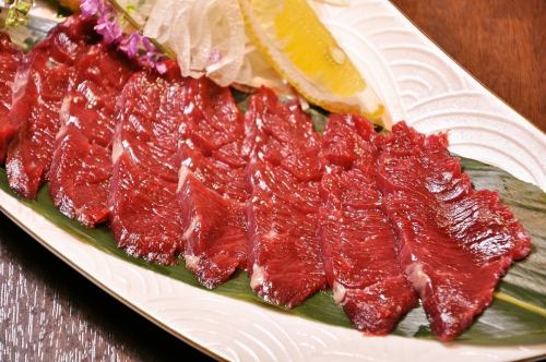 Horse sashimi "lean"