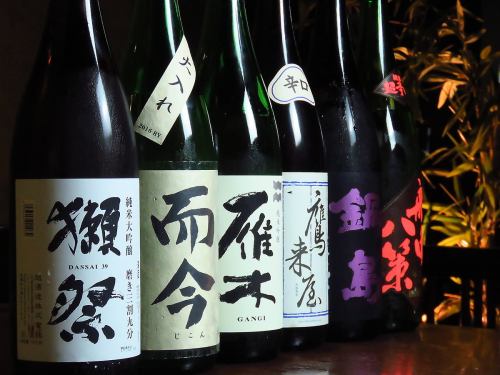 A nationally famous sake carefully selected by Japanese sake lovers.