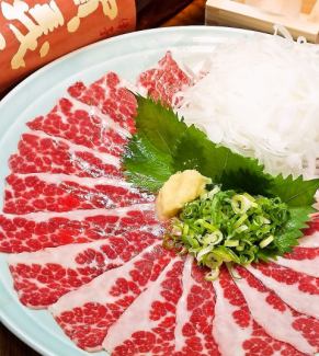 熊本直送馬刺し