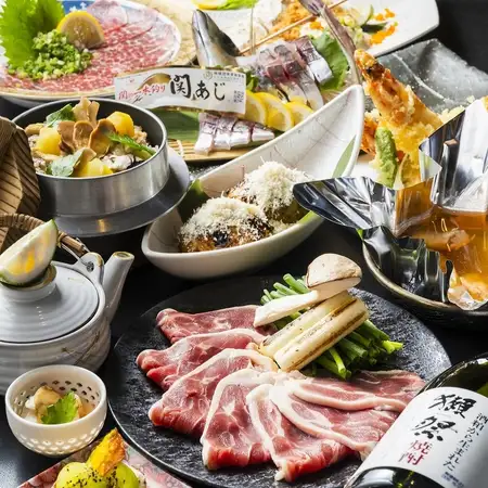 雰囲気抜群の完全個室!豪華創作料理と厳選酒を心ゆくまでゆっくりと…。