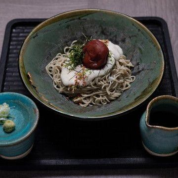 梅しそとろろそば