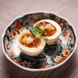 燻製半熟煮玉子のアテ