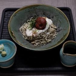 梅しそとろろそば