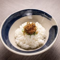 ちりめん山椒じゃこごはん