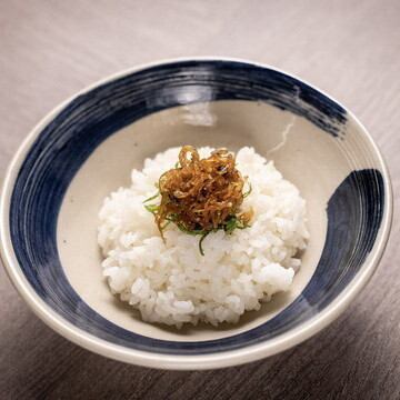 ちりめん山椒じゃこごはん