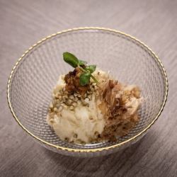 蕎麦屋のポテトサラダ