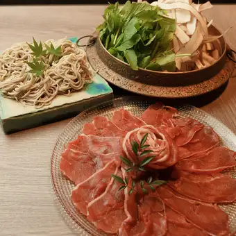 【2時間飲み放題】ぼたん鍋とお蕎麦のコース 《懇親会・送別会・歓迎会》