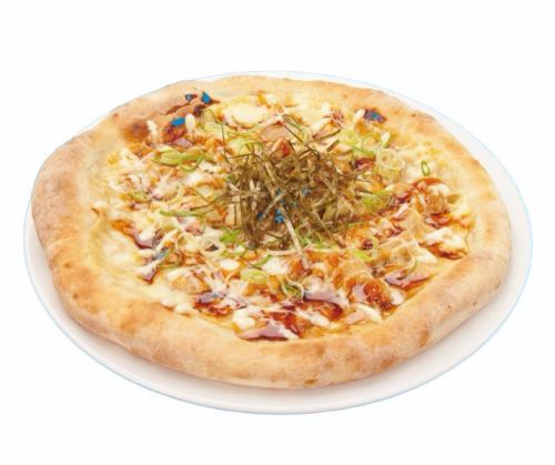 照燒蛋黃醬雞肉披薩