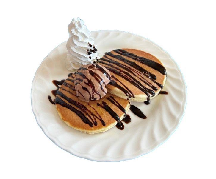 ≪甘党必見★至福のスイーツ≫パンケーキ♪甘さが広がるふわっふわ生地にチョコやアイスの贅沢トッピング◎