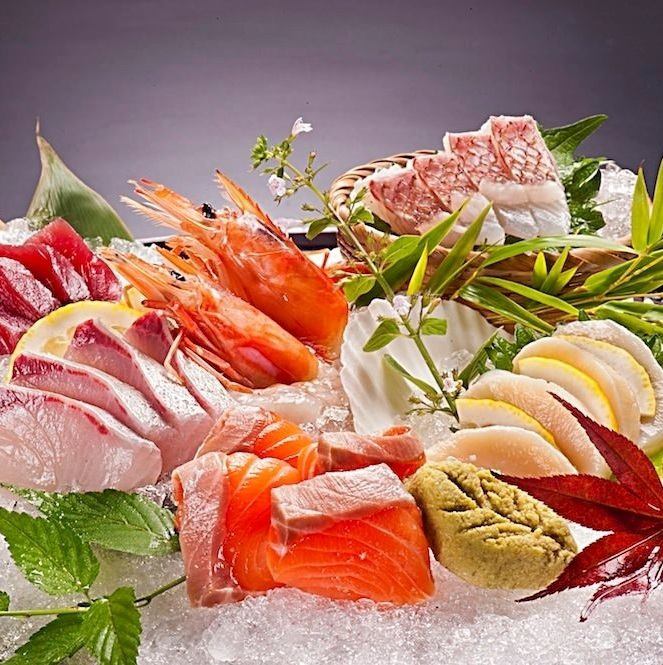 Assorted sashimi "Shiosai" *Serves 3-4 people