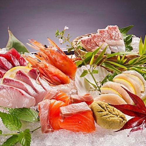 Assorted sashimi "Kaze" *For 1-2 people