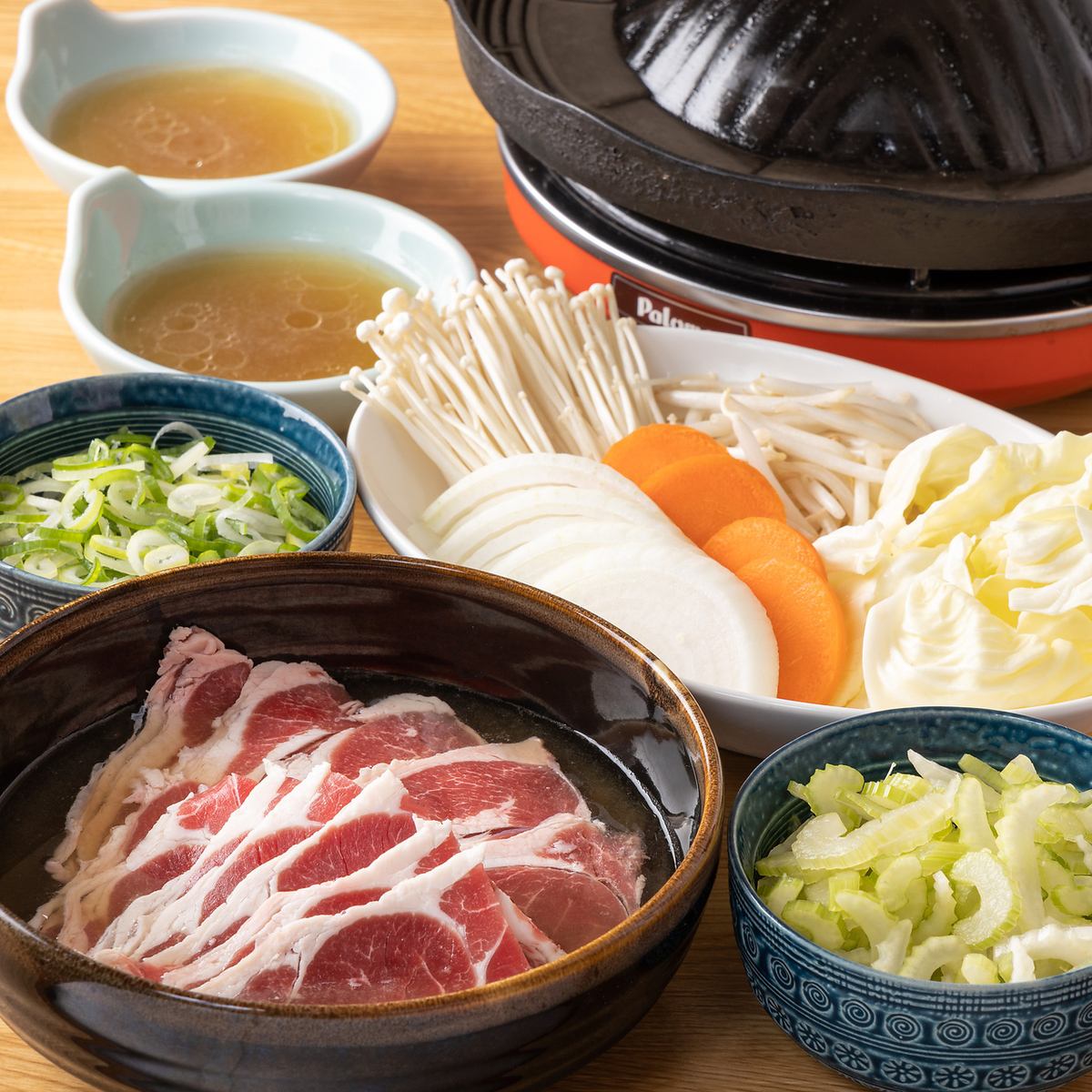 Genghis Khan full of nutrition is highly recommended for those who want healthy yakiniku!