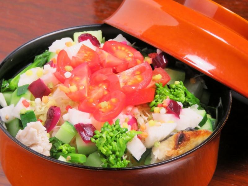 Okageya special Japanese-style salad