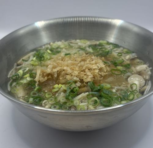 木の子の和風冷麺