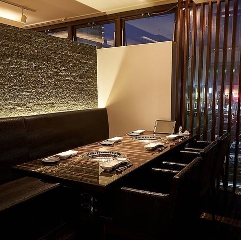 個室完備なので周りを気にせずお食事をお楽しみ頂けます。