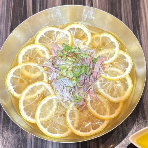 牛タン檸檬冷麺