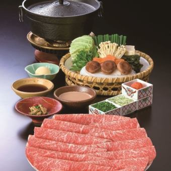 From 3/1 to 8/31 [Shabu-shabu inclusive course, 2 hours all-you-can-drink included] 5 dishes, domestic beef loin, 5,400 yen