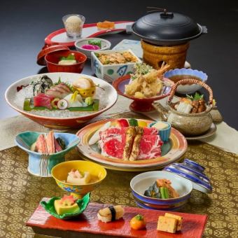 From August 6th to September 30th ●Reservation required●≪Autumn harvest blessings≫ Seasonal Kaiseki meal ~Aoi~ 12 dishes total・7920 yen