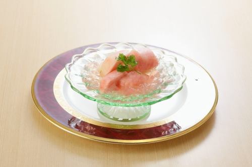 <Seasonal fruit> Peach jelly