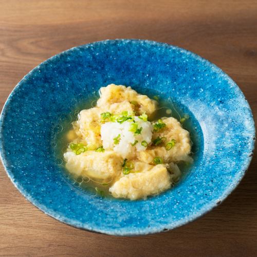 しみる揚げ出汁豆腐