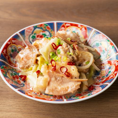 牛ホルモン焼き