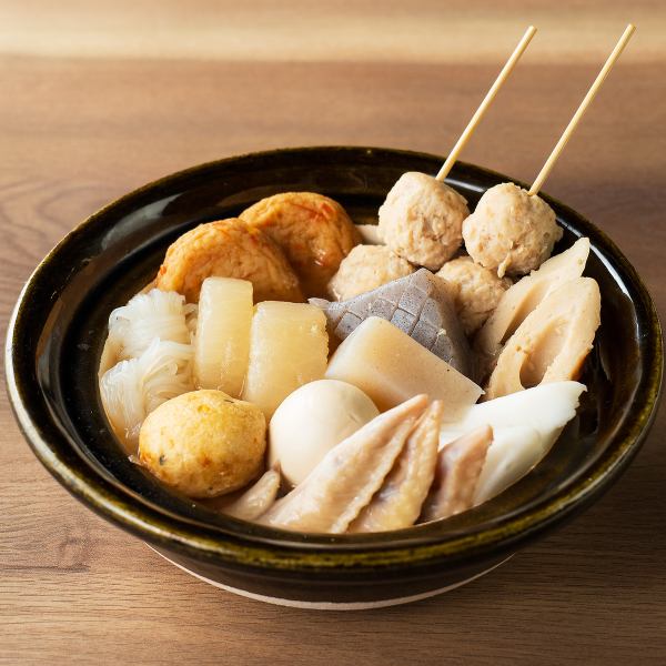 出汁が決め手。こだわりのおでんが500円で食べ放題!!