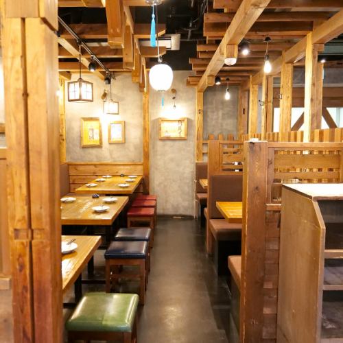 少人数から団体で利用可能