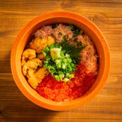 北海おひつご飯～いくら、うに、カニ～