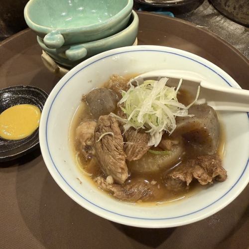 和牛すじ大根