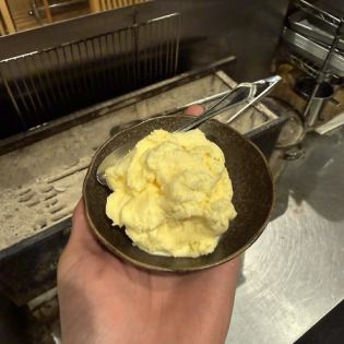バニラアイス