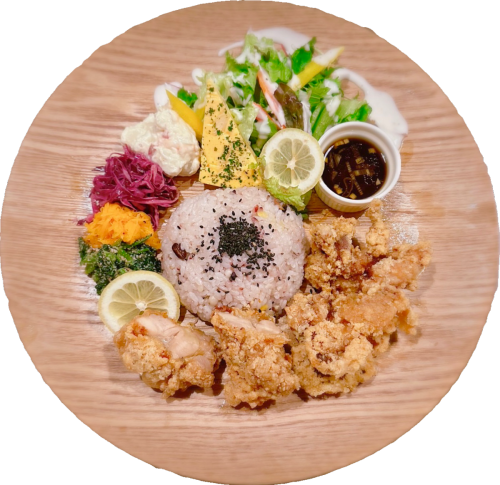 Specialty! Deep-fried young chicken plate