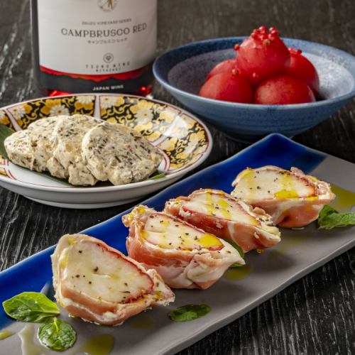 厳選の食材を使用した一品料理