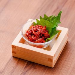 たこわさび/チャンジャ/社長の塩辛