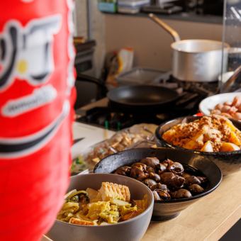 【お料理のみも◎】”ともしびコース”前菜からおばんざい、メインの一品まで全7品前後のご提供