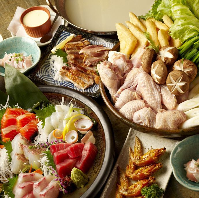 宴会利用に最適な飲み放題付きコースをご用意しております