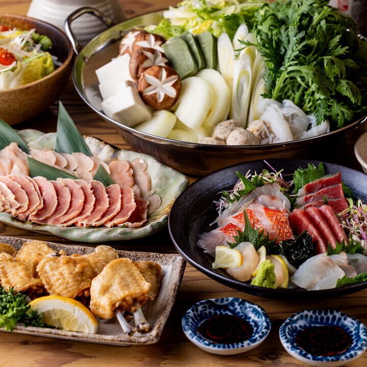 宴会利用に最適な飲み放題付きコースをご用意しております