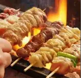 Nagoya Cochin thigh skewers/Nagoya Cochin skin skewers each