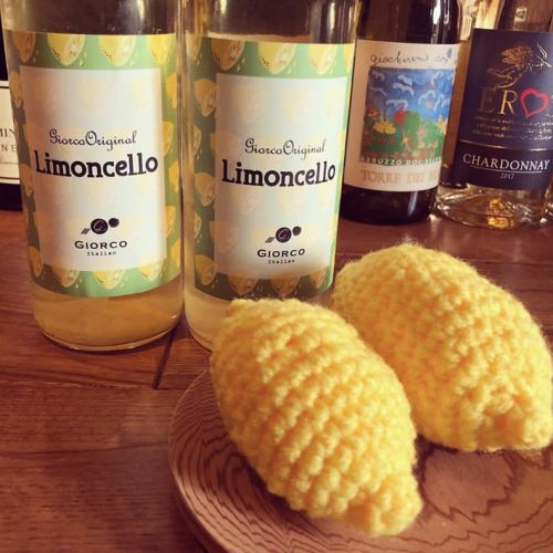 Chef's recommended Limoncello ♪