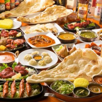 【ボリューム大満足、歓送迎会に最適！】全14品★食べ飲み放題 クーポンで5000円⇒3500円！