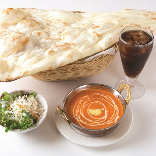 バターチキンカレーセット